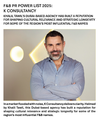 F&B PR POWER LIST 2025: K CONSULTANCY